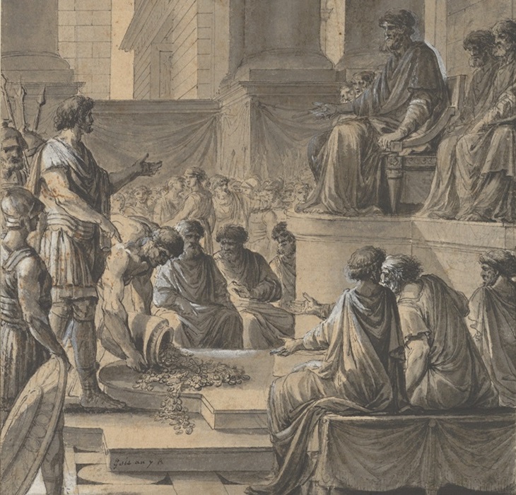 Illustration of a Carthaginian Senate