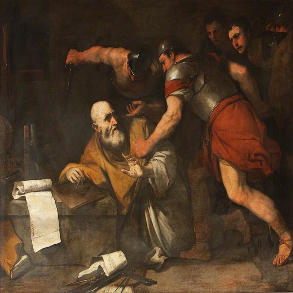 The Death of Archimedes, Luca Giordano