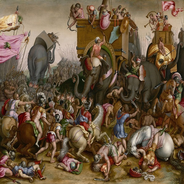 The Battle Of Zama, Cornelis Cort